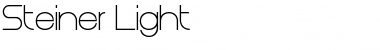 Steiner Regular Font