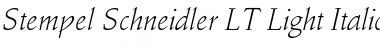 Download StempelSchneidler LT Light Font