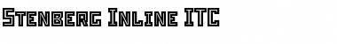 Download Stenberg Inline ITC Font