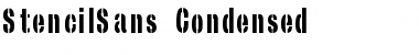 StencilSans Condensed Regular Font