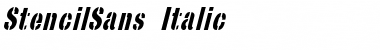 Download StencilSans Font
