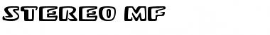 Download Stereo MF Font
