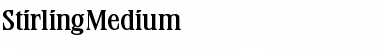 Download StirlingMedium Font