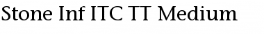 Stone Inf ITC TT Font
