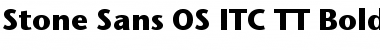 Stone Sans OS ITC TT Bold Font