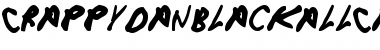Download CrappyDanBlackAllCaps Font Download CrappyDanBlackAllCaps Font