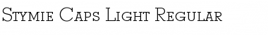 Stymie-Caps-Light Regular Font