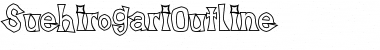 SuehirogariOutline Regular Font