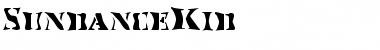 SundanceKid Regular Font