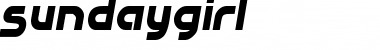 Download SundayGirl Font Download SundayGirl Font