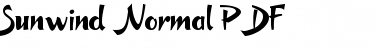 Sunwind Normal Regular Font