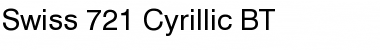 Swis721Cyrillic BT Roman Font