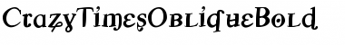 Download CrazyTimesOblique Font