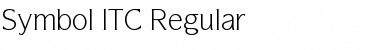 Symbol ITC Regular Font