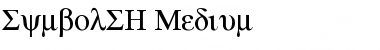 SymbolSH Medium Font