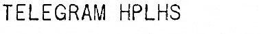 Telegram HPLHS Font
