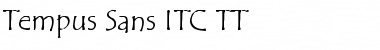 Tempus Sans ITC TT Regular Font