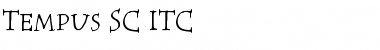 Tempus SC ITC Bold Font