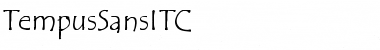 TempusSansITC Bold Font