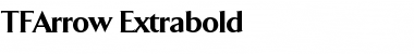 TFArrow Extrabold Font