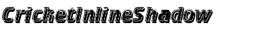 CricketInlineShadow Font