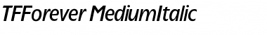 TFForever Medium Font