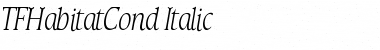 TFHabitatCond Italic