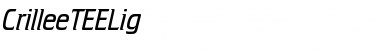Download CrilleeTEELig Font Download CrilleeTEELig Font