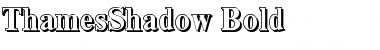 ThamesShadow Bold Font