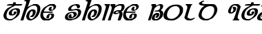 The Shire Bold Italic Font