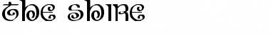 The Shire Regular Font