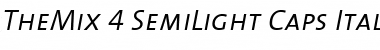 TheMix Italic Font