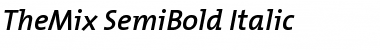 TheMix-SemiBold Semi Bold Font