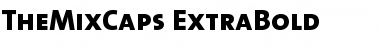 TheMixCaps-ExtraBold Font