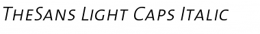 The Sans Light- Regular Font