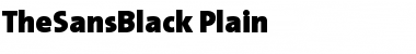 Download TheSansBlack-Plain Font