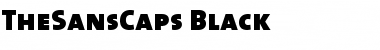 TheSansCaps-Black Font