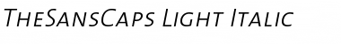 TheSansCaps-Light Light Font