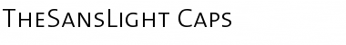 TheSansLight-Caps Regular Font