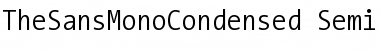 The Sans Mono Condensed- Regular
