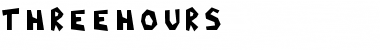 ThreeHours Medium Font