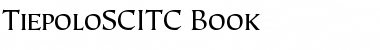 TiepoloSCITC Font TiepoloSCITC Font