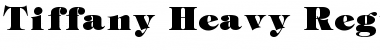 Tiffany Heavy Regular Font
