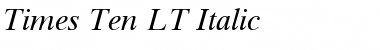 TimesTen LT Roman Font