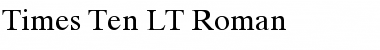 TimesTen LT Roman Regular Font