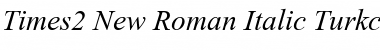 Times2 New Roman Italic Turkce Font