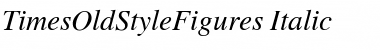 TimesOldStyleFigures Font TimesOldStyleFigures Font