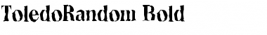 ToledoRandom Font