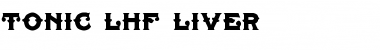 Tonic Lhf Liver Regular Font