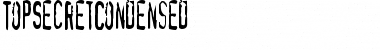 Download TopSecretCondensed Font